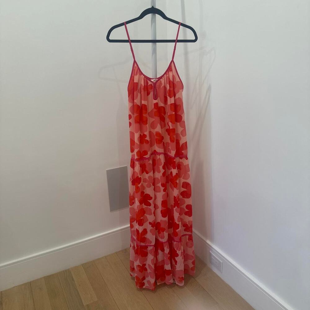 Entro maxi dress floral red
